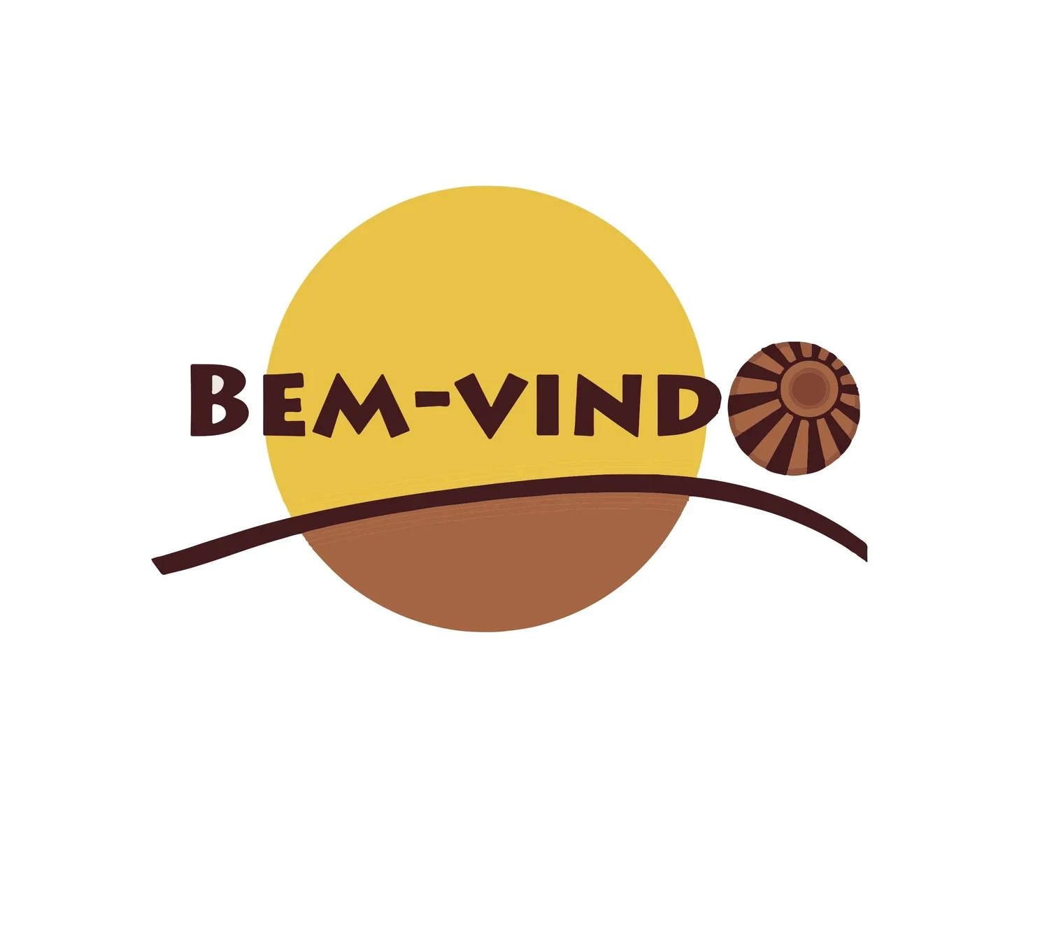 Logo with circular shapes and text