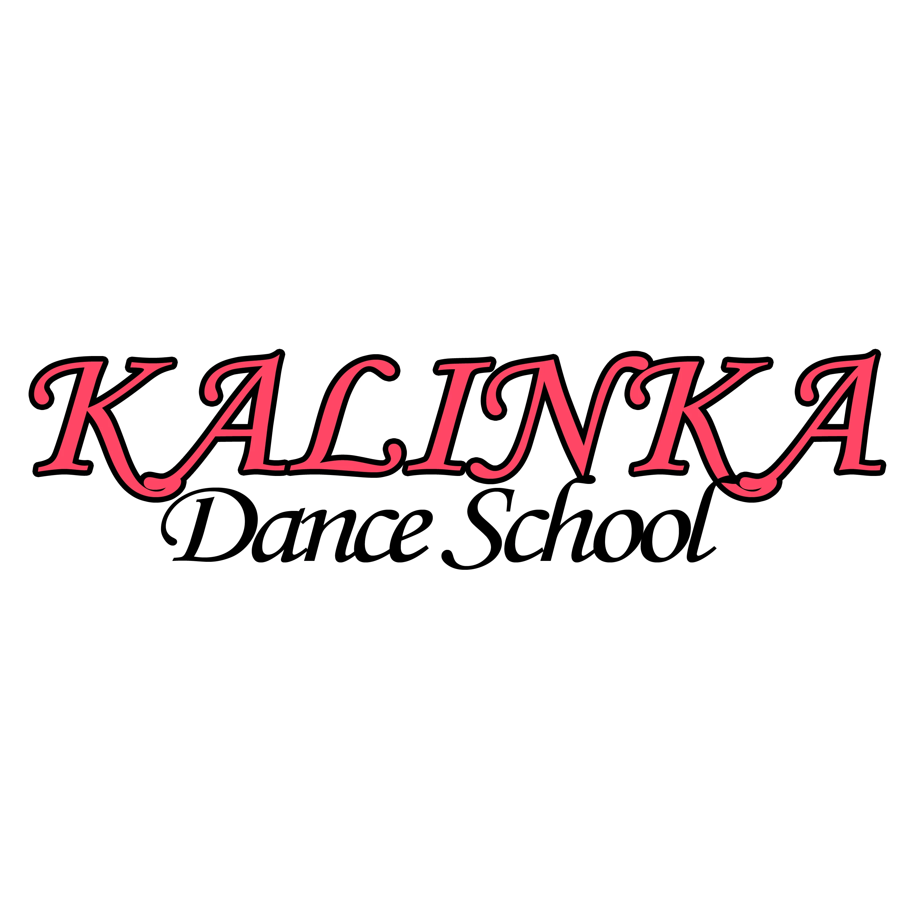 Kalinka Dance School logo with stylized text
