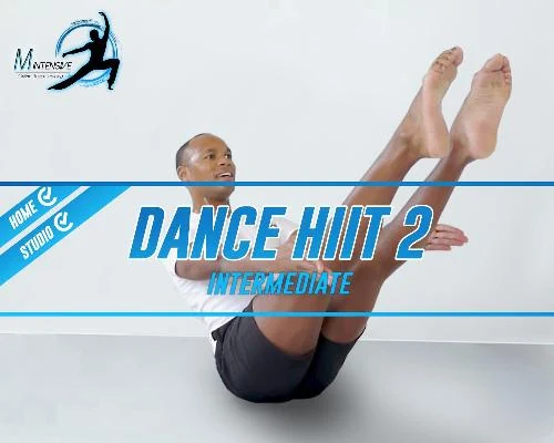 Man performing Dance HIIT exercise