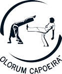 Logo of Olorum Capoeira with figures in motion