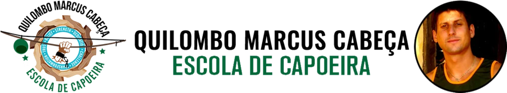 Logo of a Capoeira school with a person