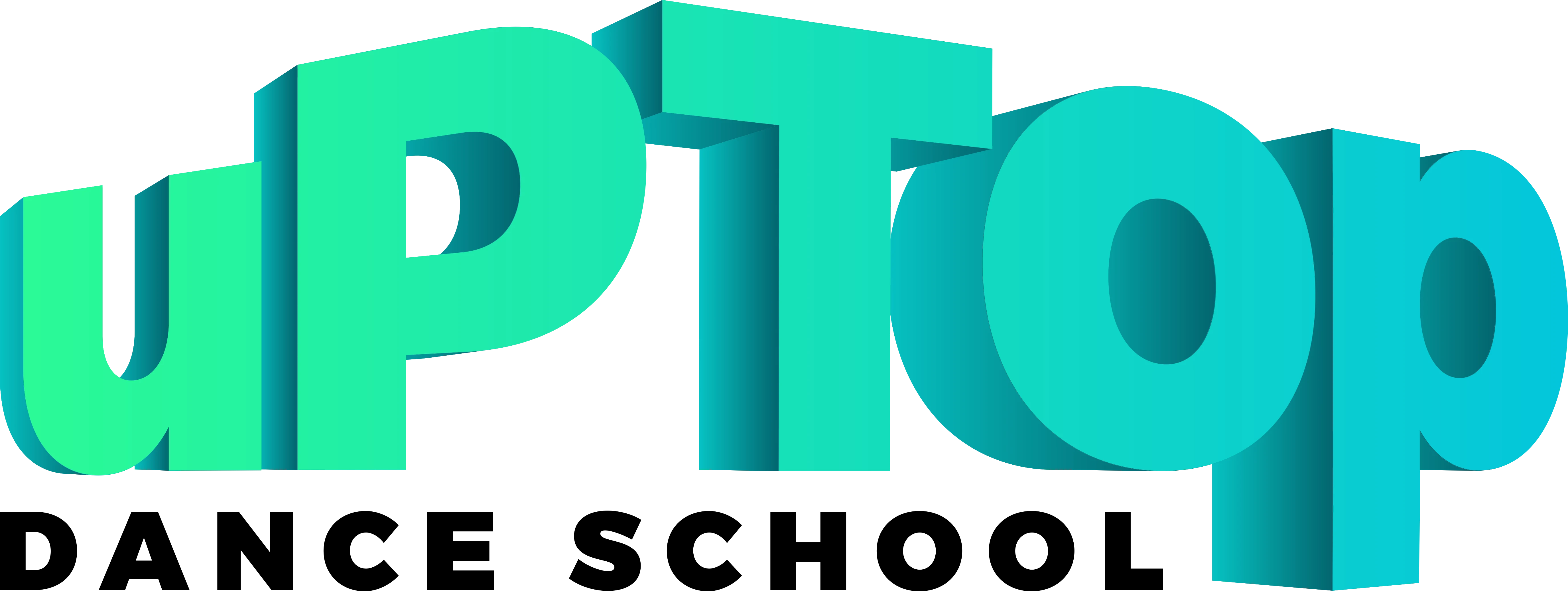 3D logo of UpTop Dance School