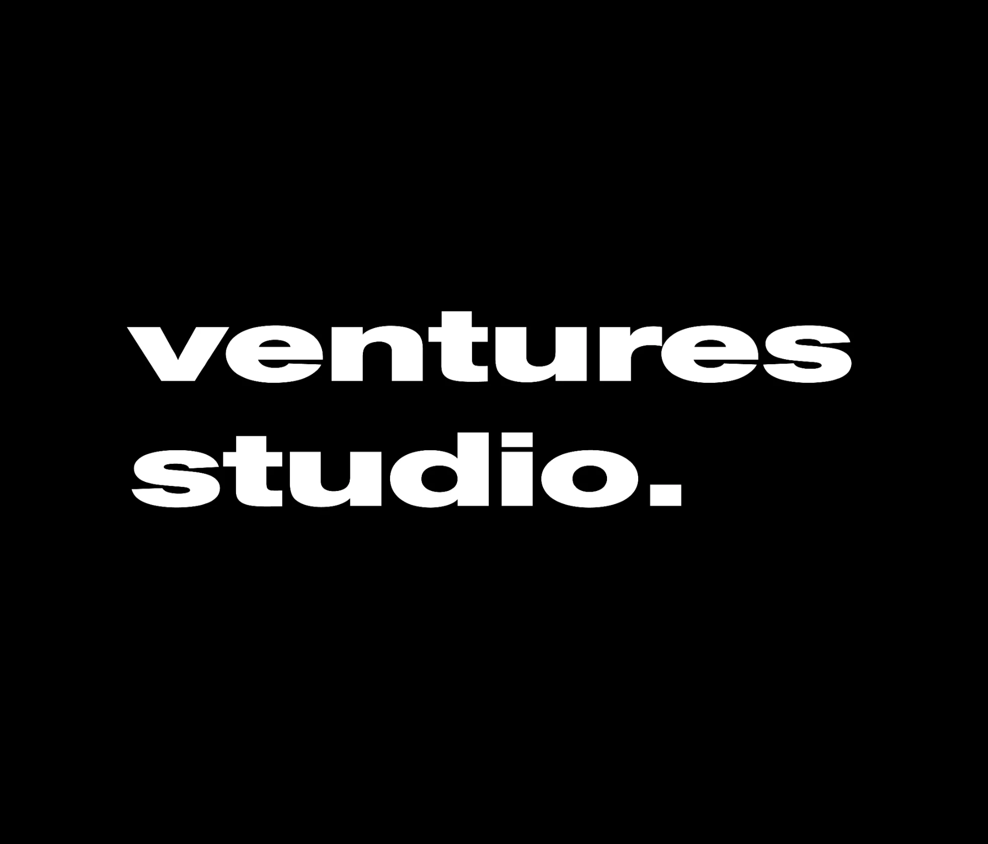 Logo of Ventures Studio in bold text
