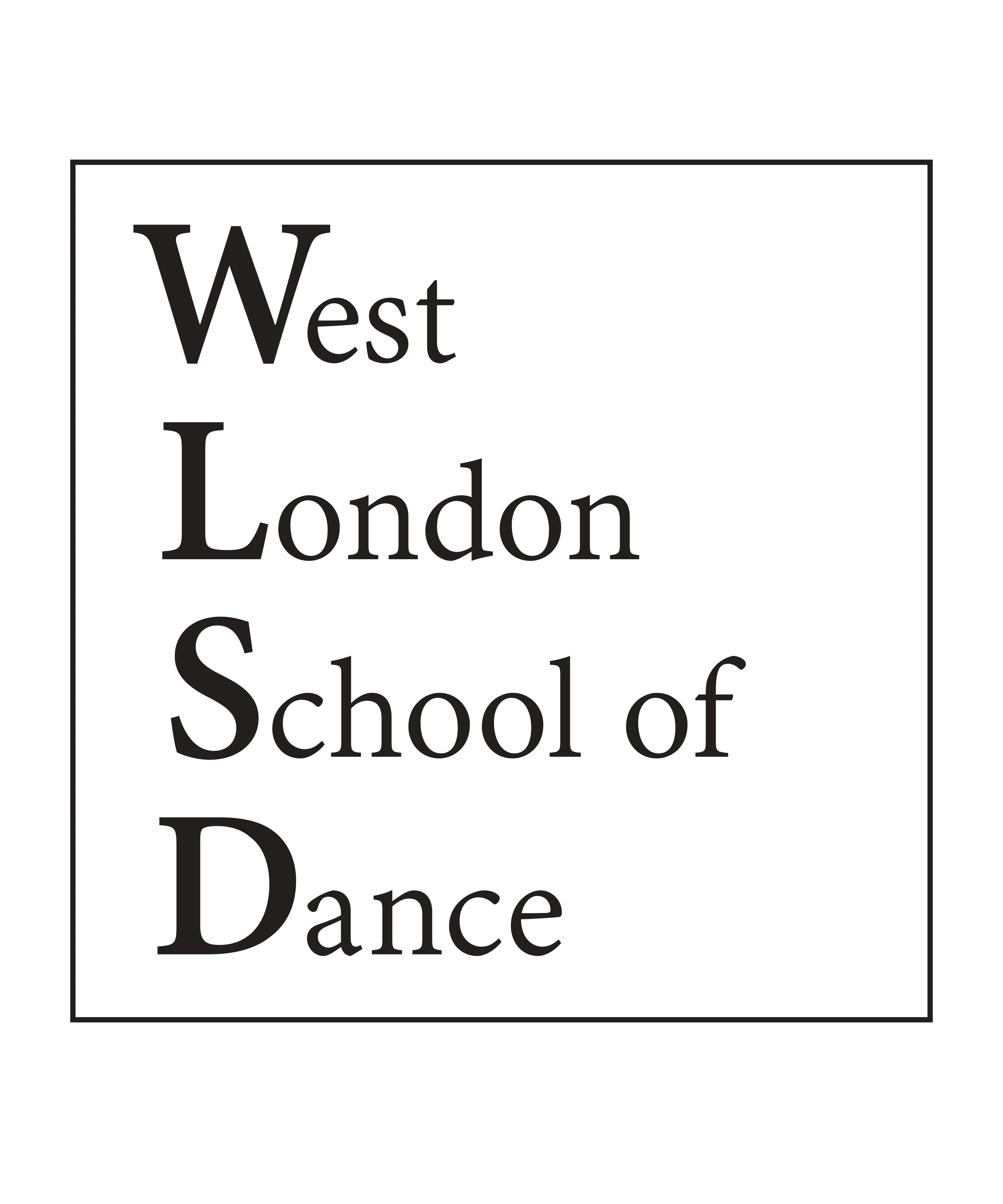Logo of West London School of Dance